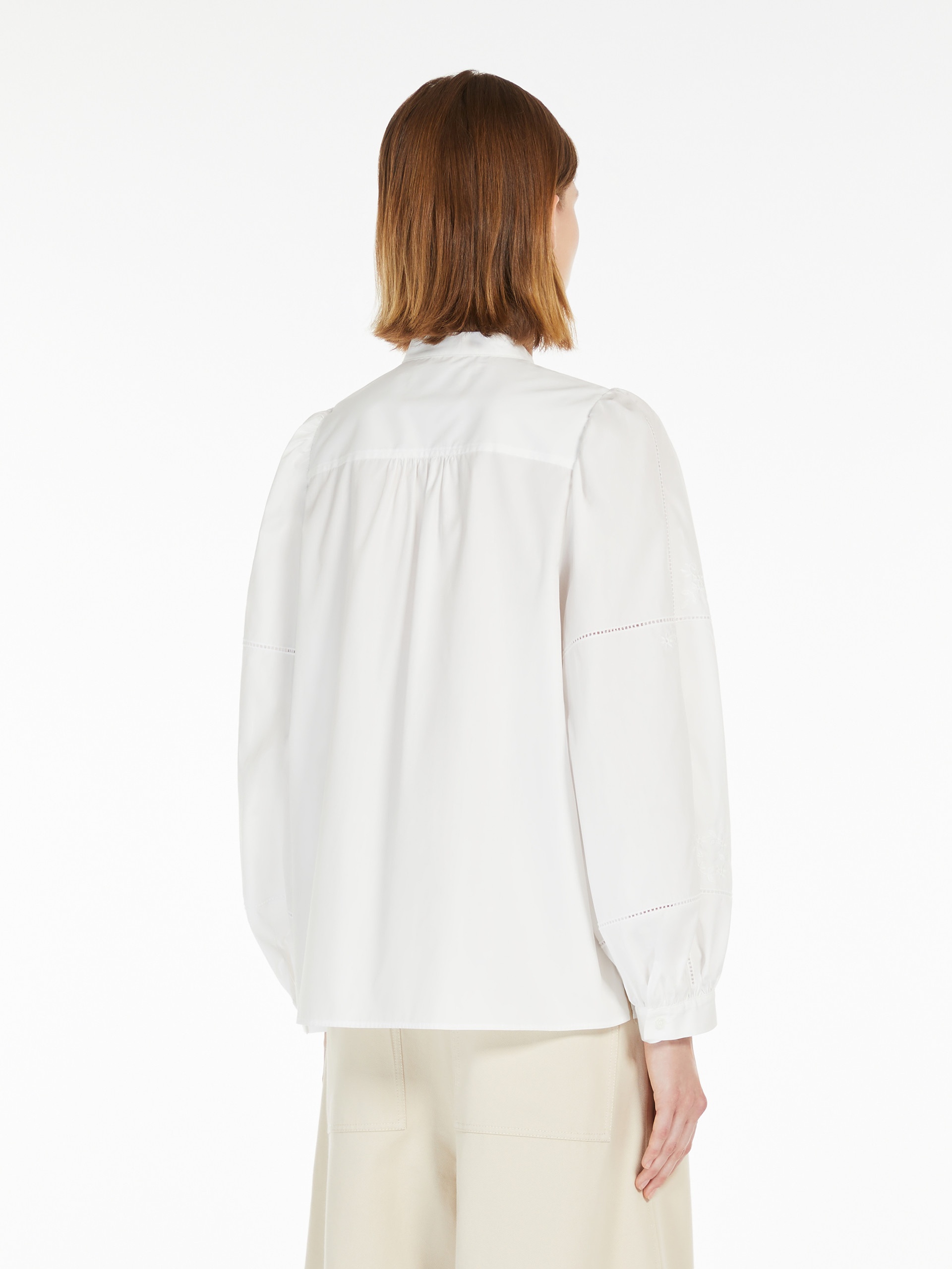 RIBALDO Cotton poplin shirt - 4