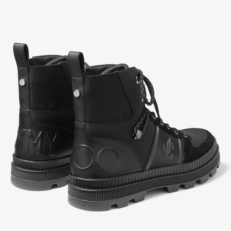 JIMMY CHOO Normandy/M
Black Nylon and Leather Boots outlook