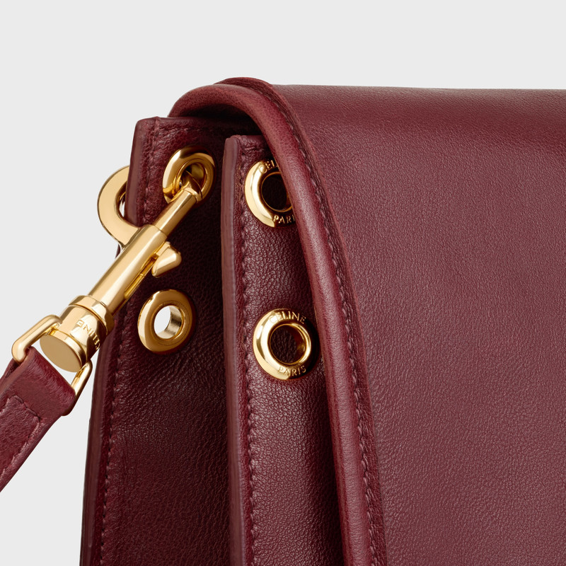 SOFT TRIOMPHE BESACE  IN SUPPLE SHINY LAMBSKIN 7