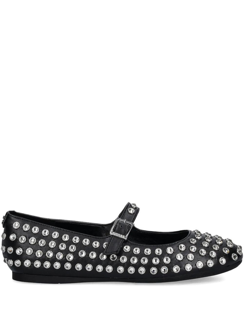 studded buckle ballet flats 1