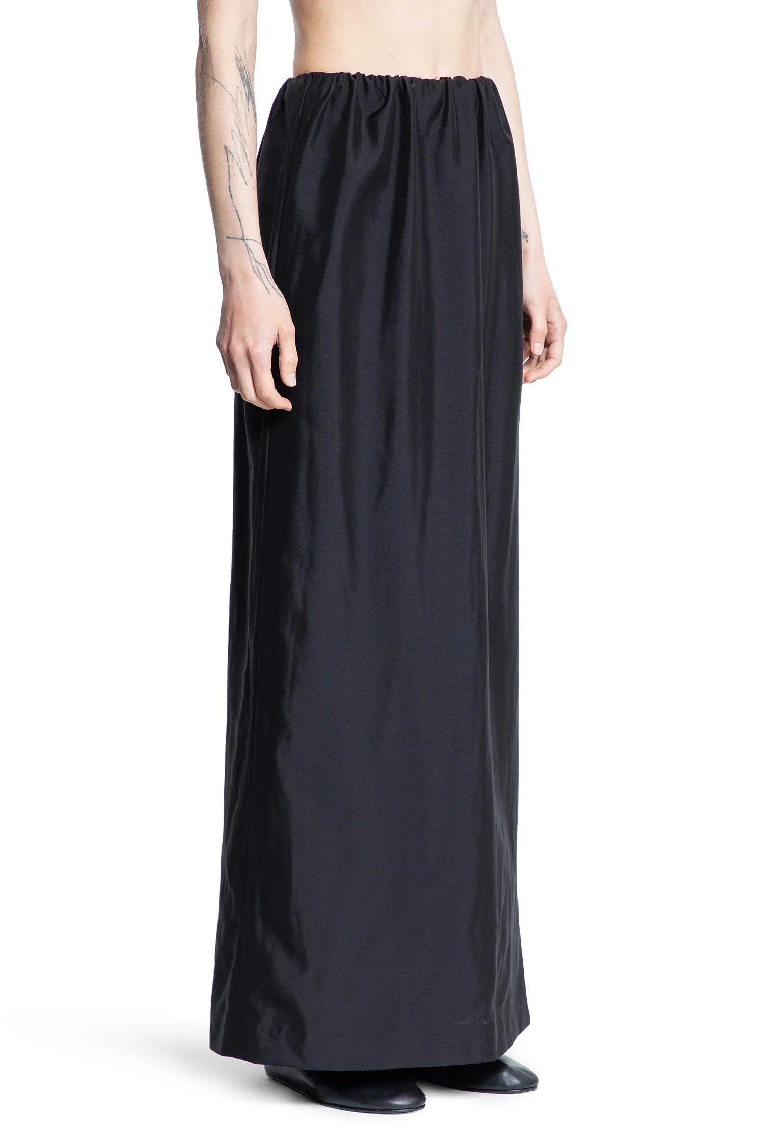 Saul-Skirt-In-Cotton-And-Silk - 2