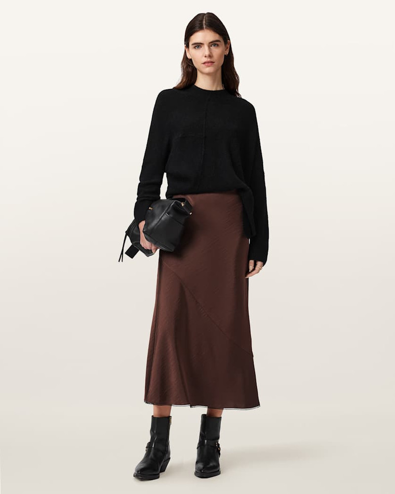 DARYA BIAS CUT MAXI SKIRT 5