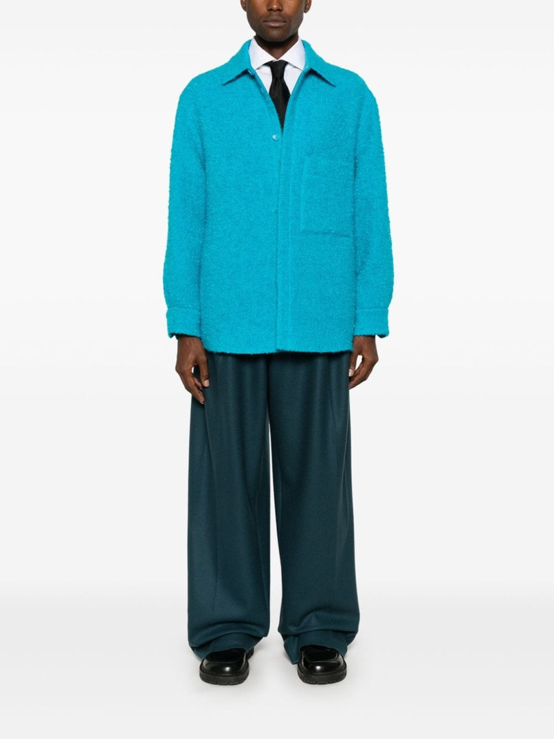 Valentino bouclé shirt jacket outlook