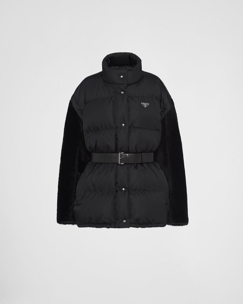 Re-Nylon down jacket 1