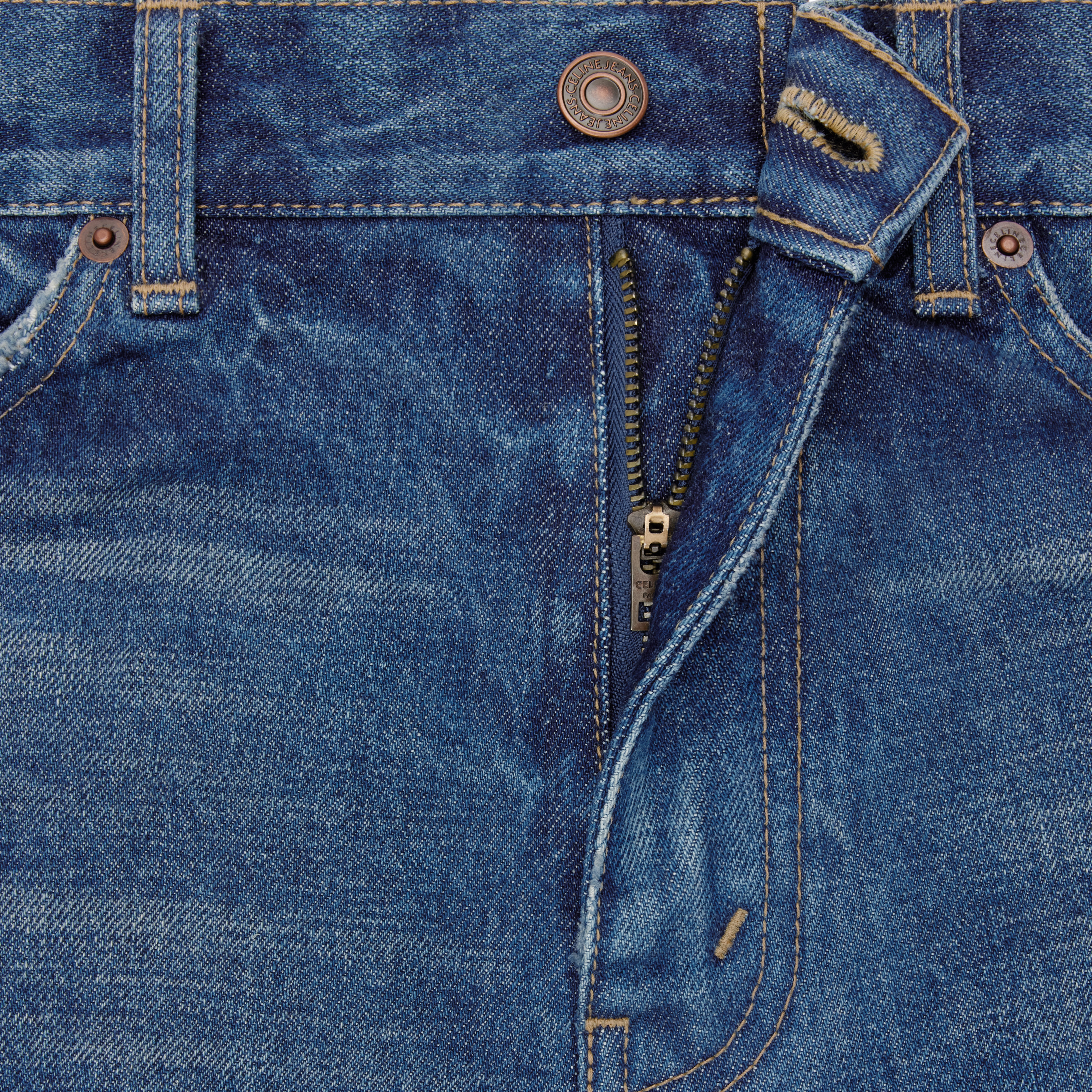 SKATE SHORTS IN DARK UNION WASH DENIM - 4