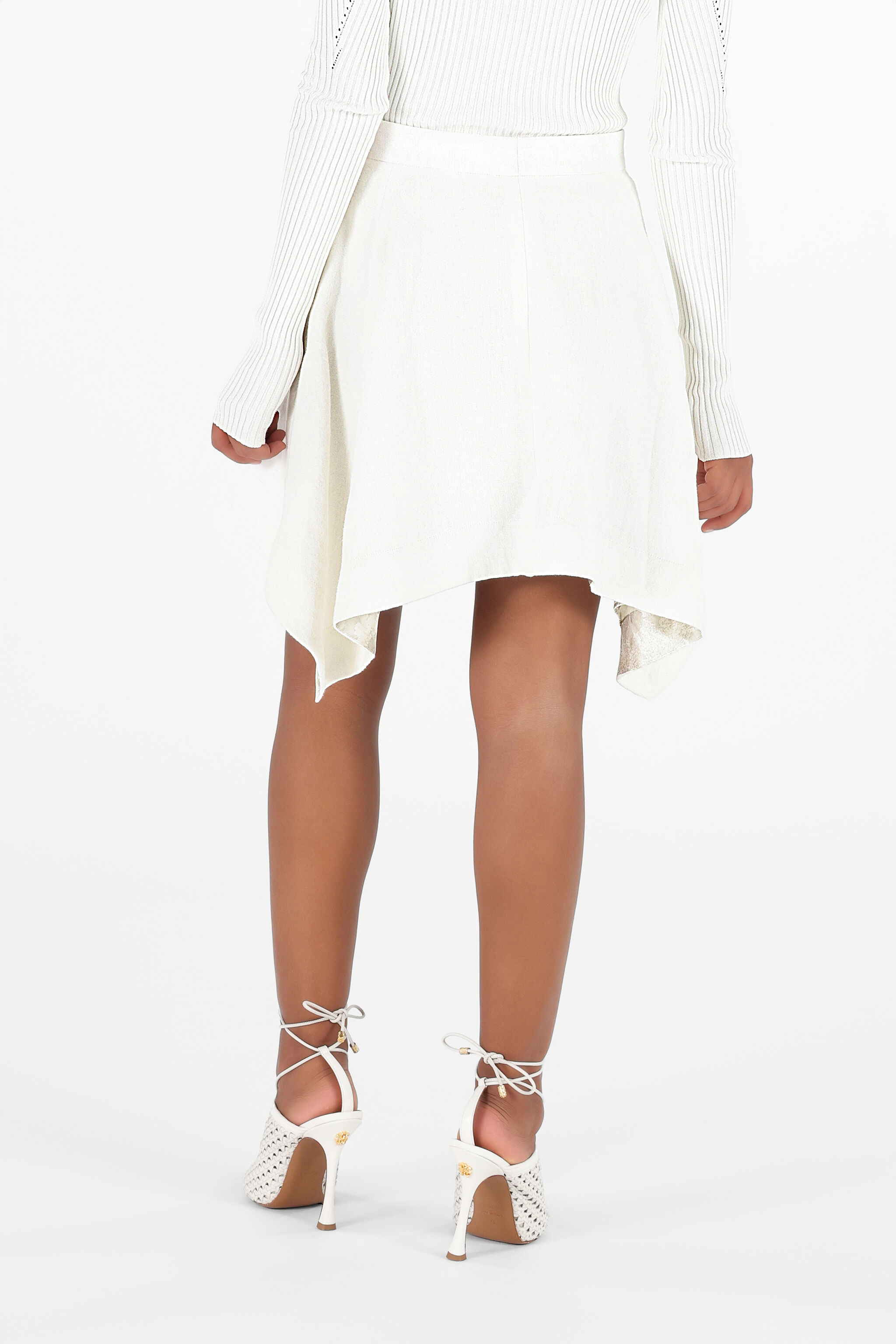 Wall Print Mini Skirt - 4