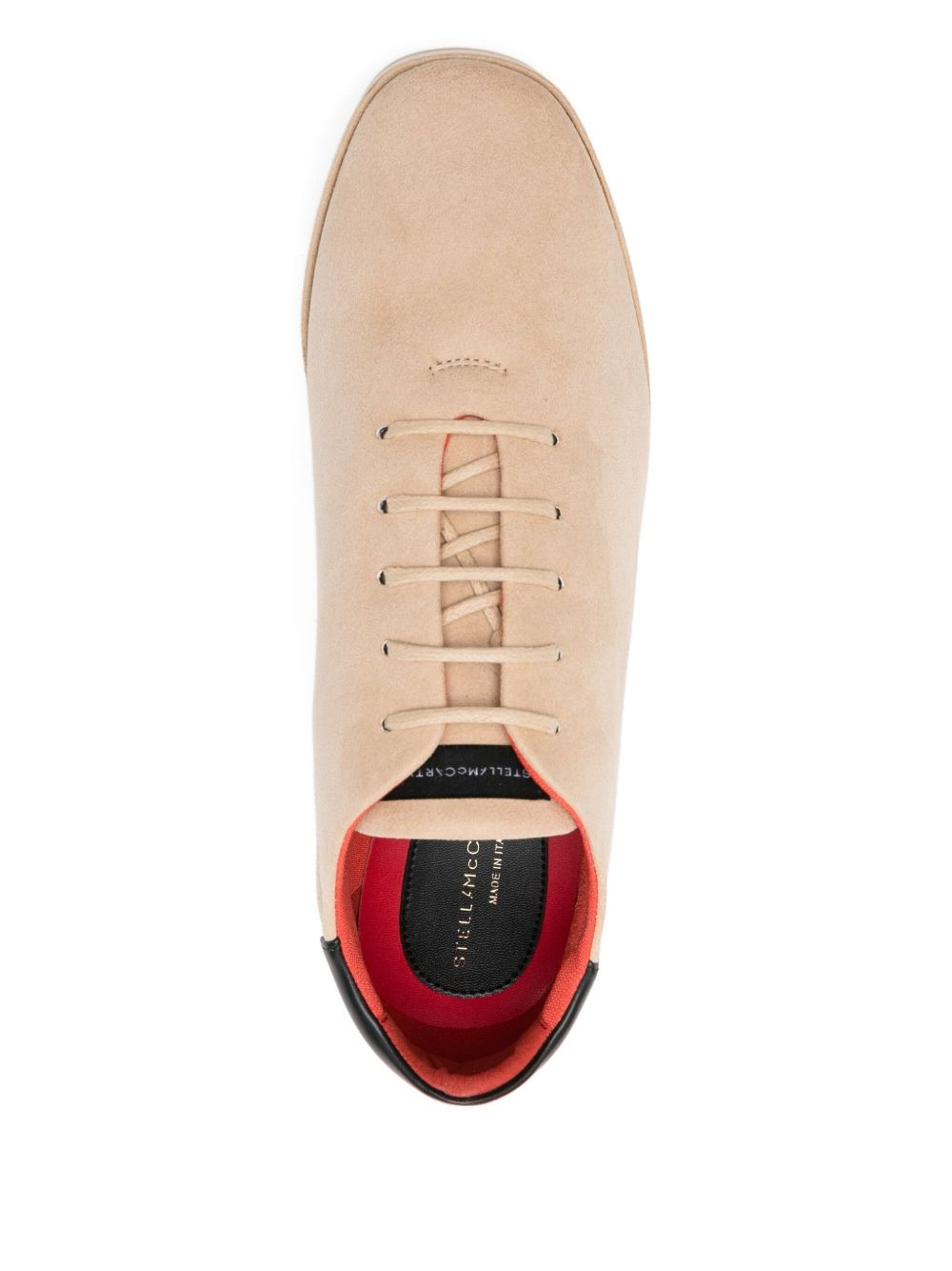 lace-up platform sneakers - 4
