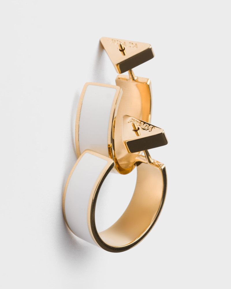 Prada Metal earrings outlook