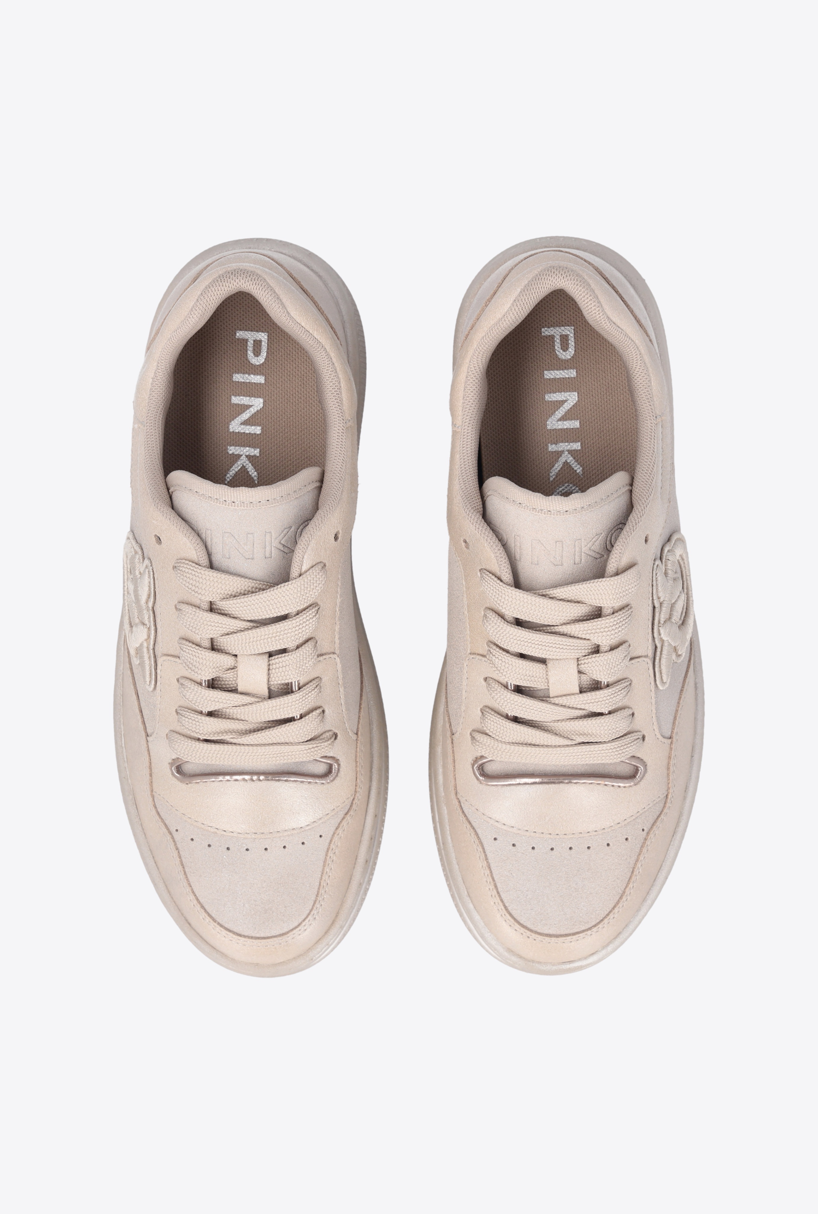 LAMINATED SUEDE SNEAKERS - 7