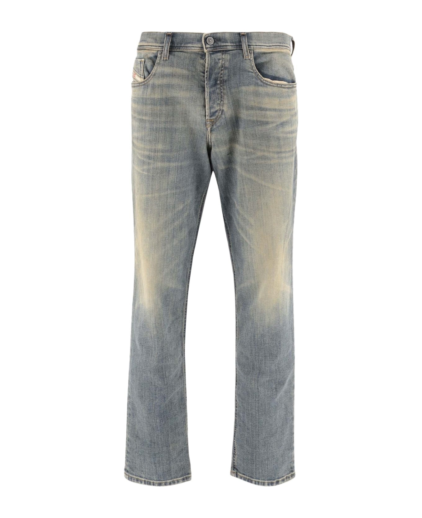 Stretch Cotton Denim Jeans - 1