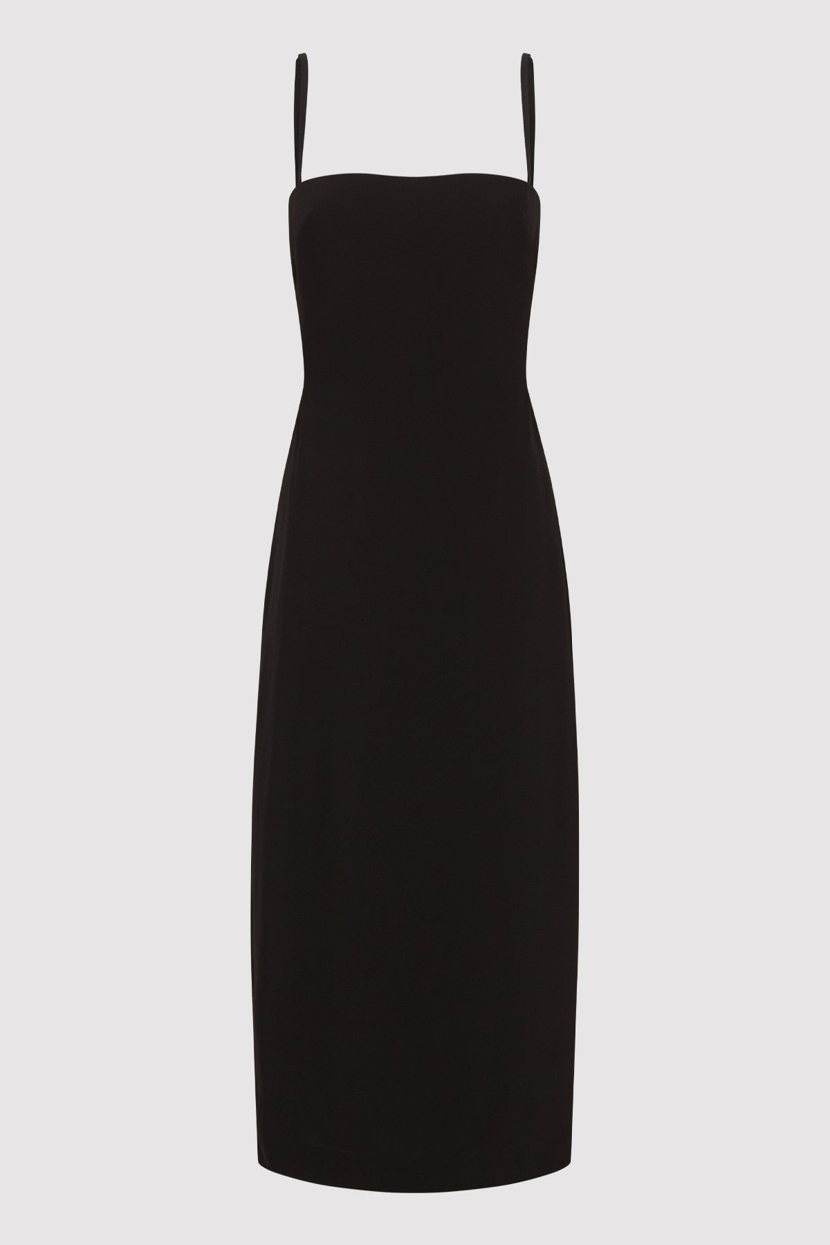 Urbain Midi Dress - Black - 5