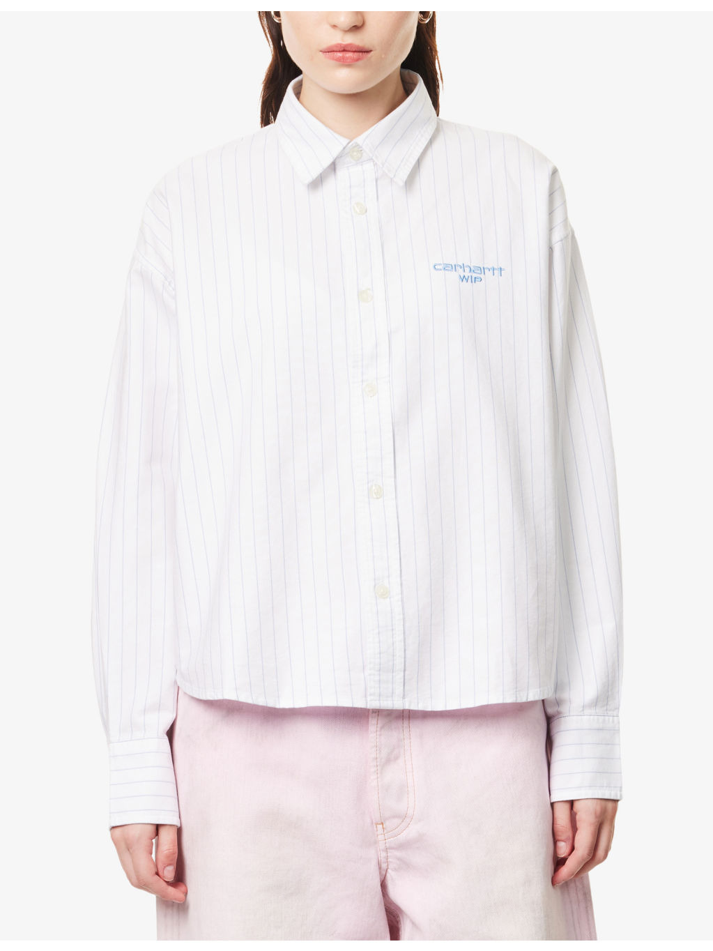 Cassel Stripe-Print Cotton Shirt - 3