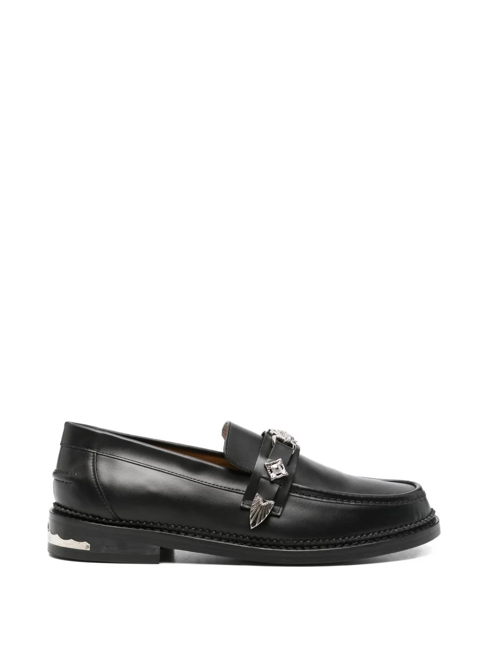 leather loafers - 1