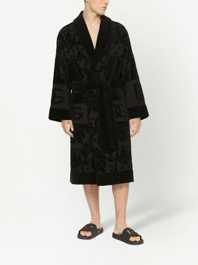 Dolce & Gabbana long sleeve bathrobe outlook
