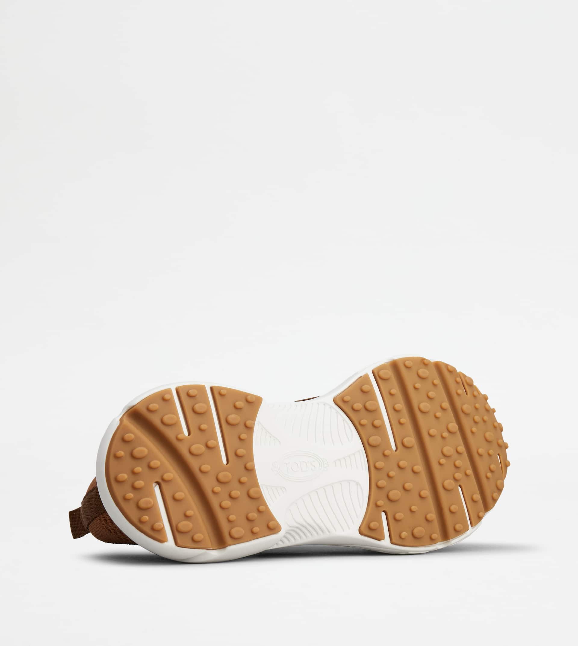 KATE SNEAKERS IN TECHNICAL FABRIC - BROWN - 4