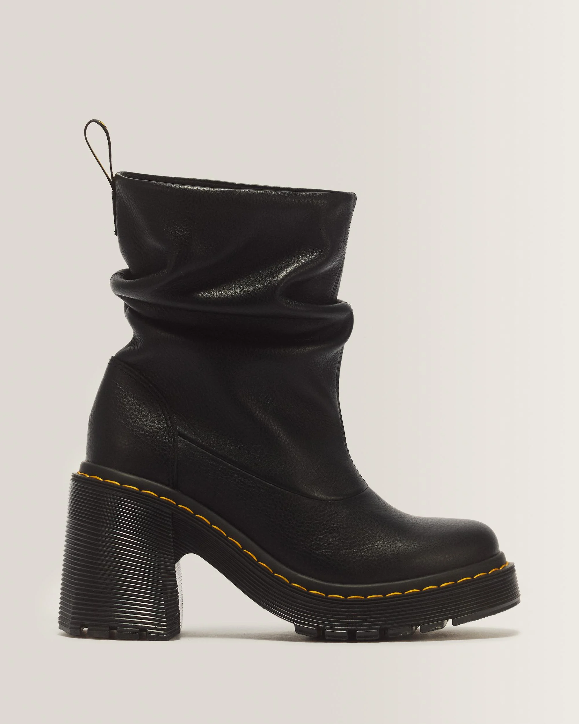 Kasey Lo Virginia Leather Heeled Boots - 1