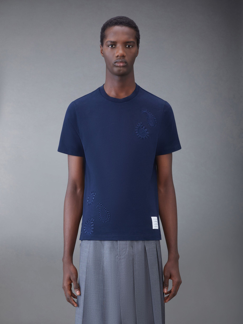 Midweight Jersey Paisley Short Sleeve Tee 1