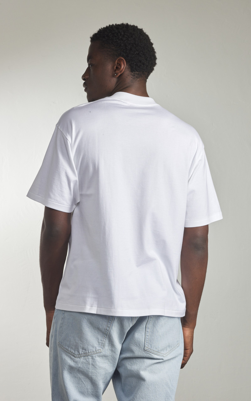 SUVIN SUPIMA TUBE TEE LIGHT WHITE - 3