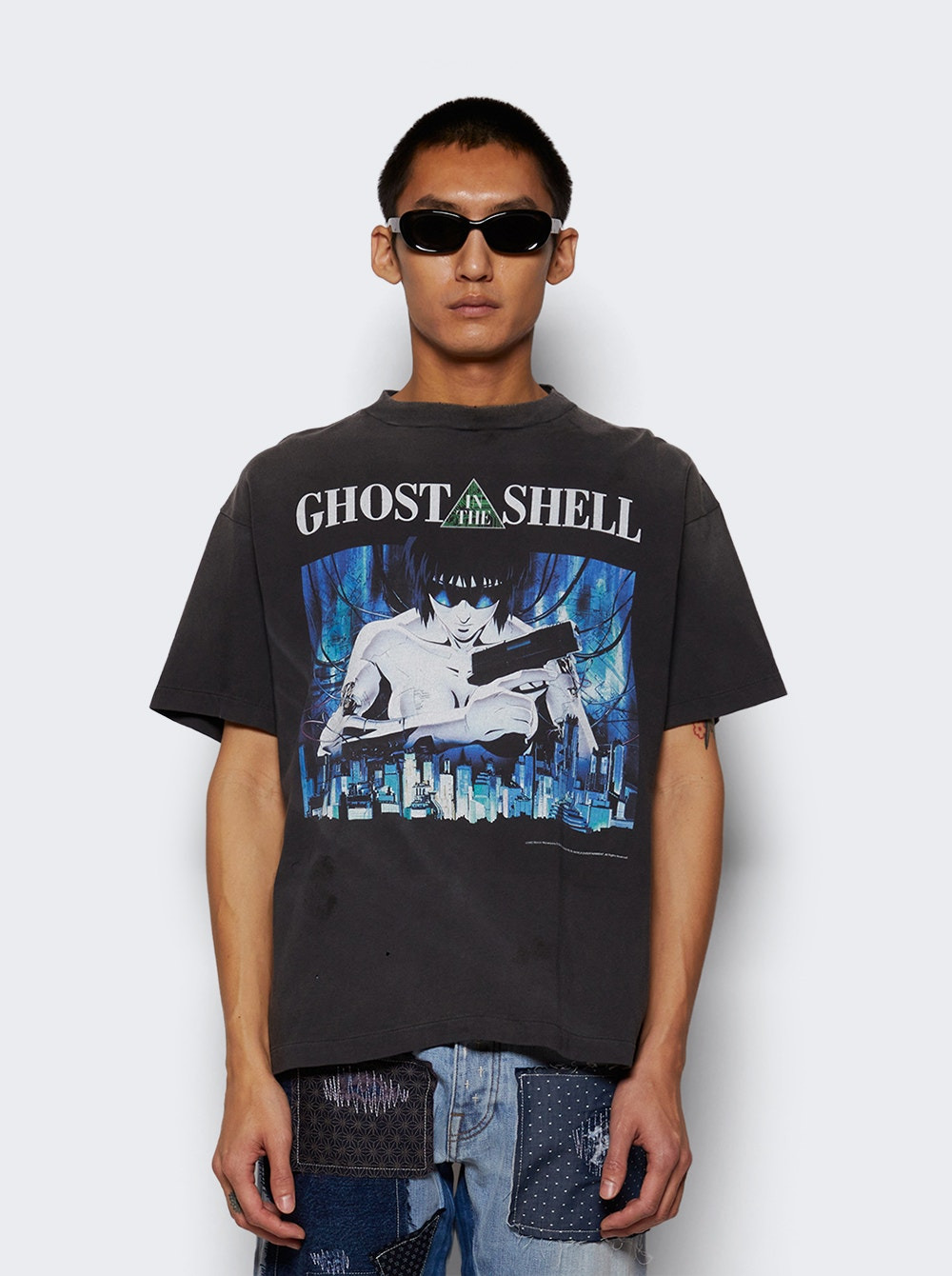 Ghost In The Shell Short Sleeve T-shirt Black - 3