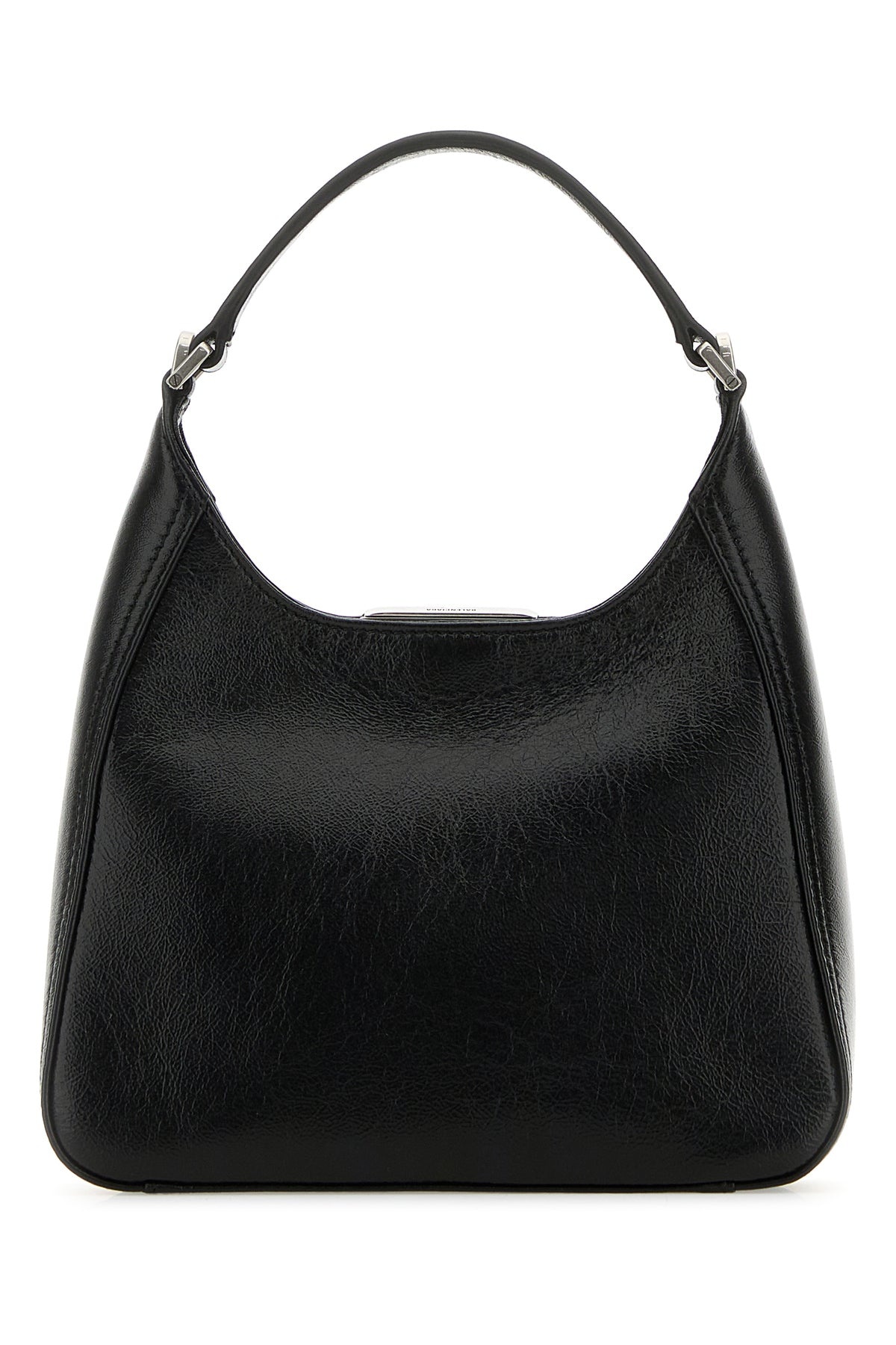 Black leather BB Soft handbag - 3