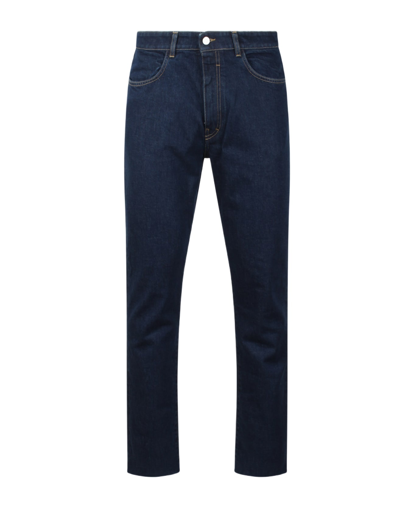 Indigo Blue Denim Jeans - 1