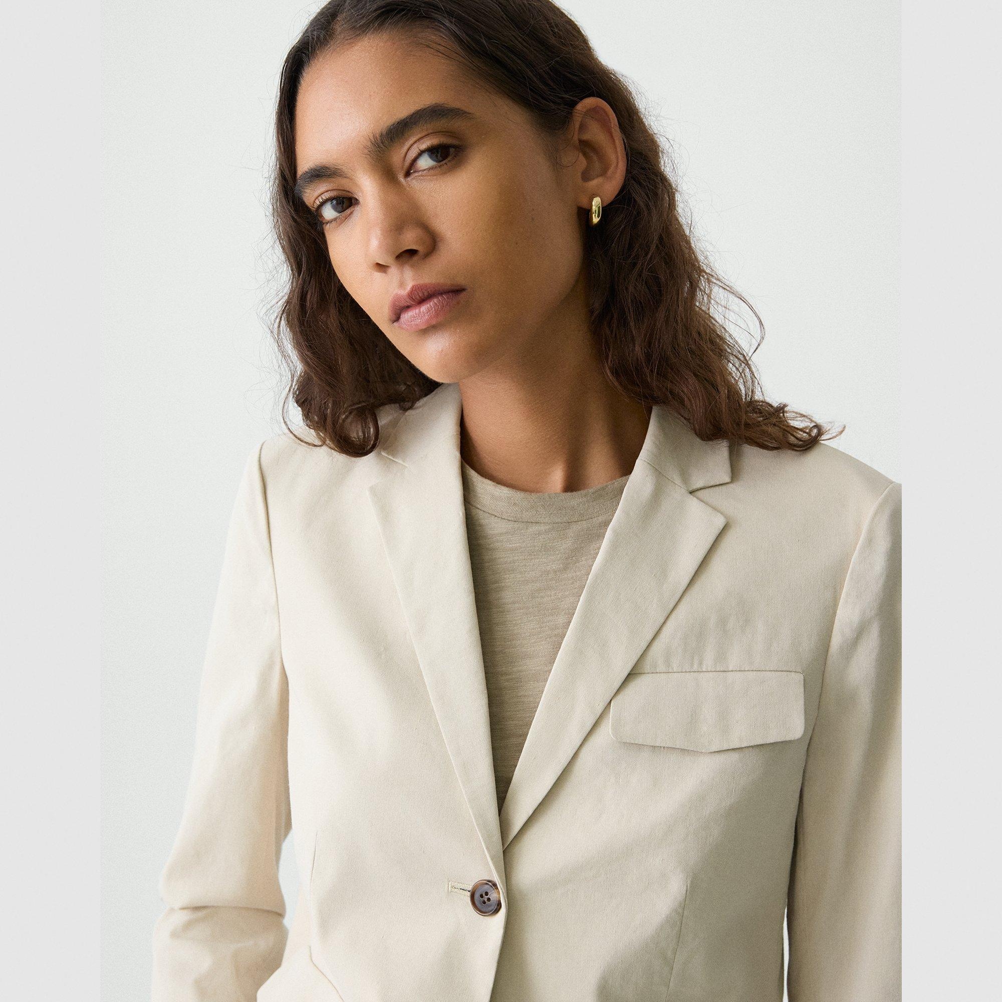 Shrunken Blazer in Good Linen - 5