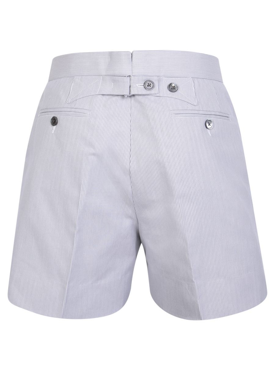 Thom Browne｜SHORTS (FTC468A 06272 035) THOM BROWNE Classic Pincord Back Strap Shorts Pinstripe