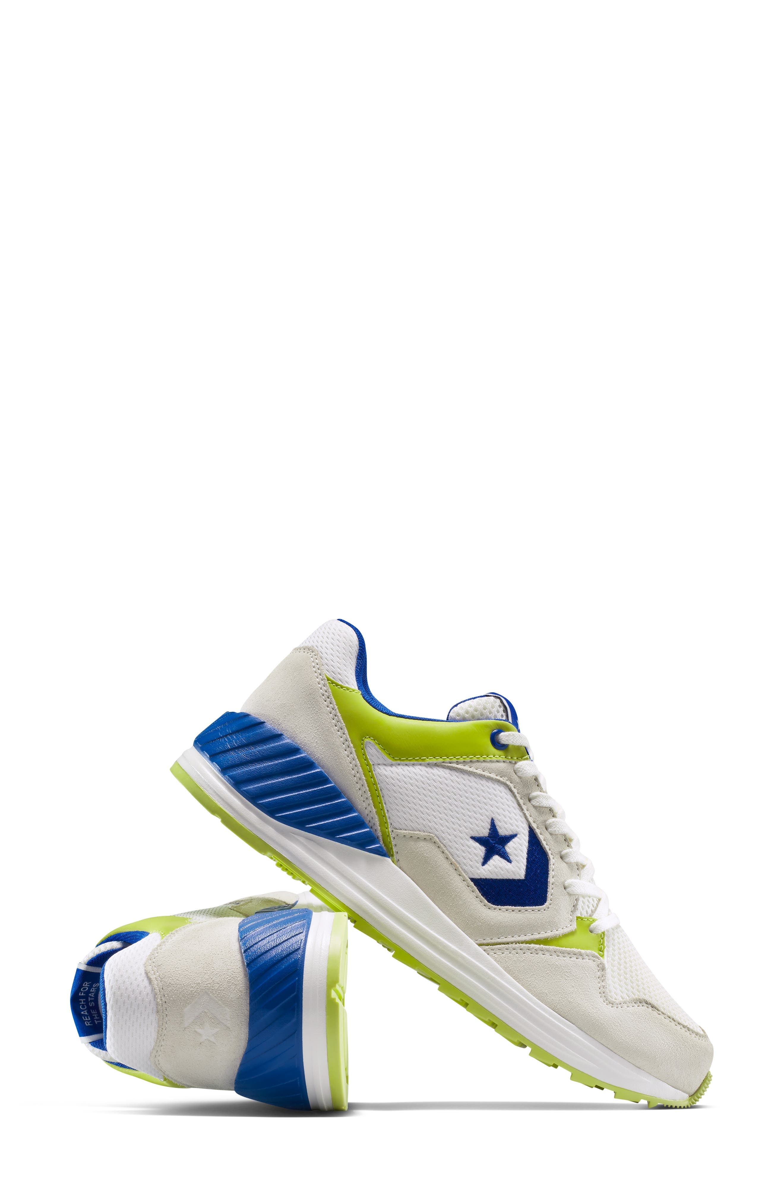 Converse Gender Inclusive Wave Trainer Sneaker in Vintage White/Egret/Blue at Nordstrom - 9
