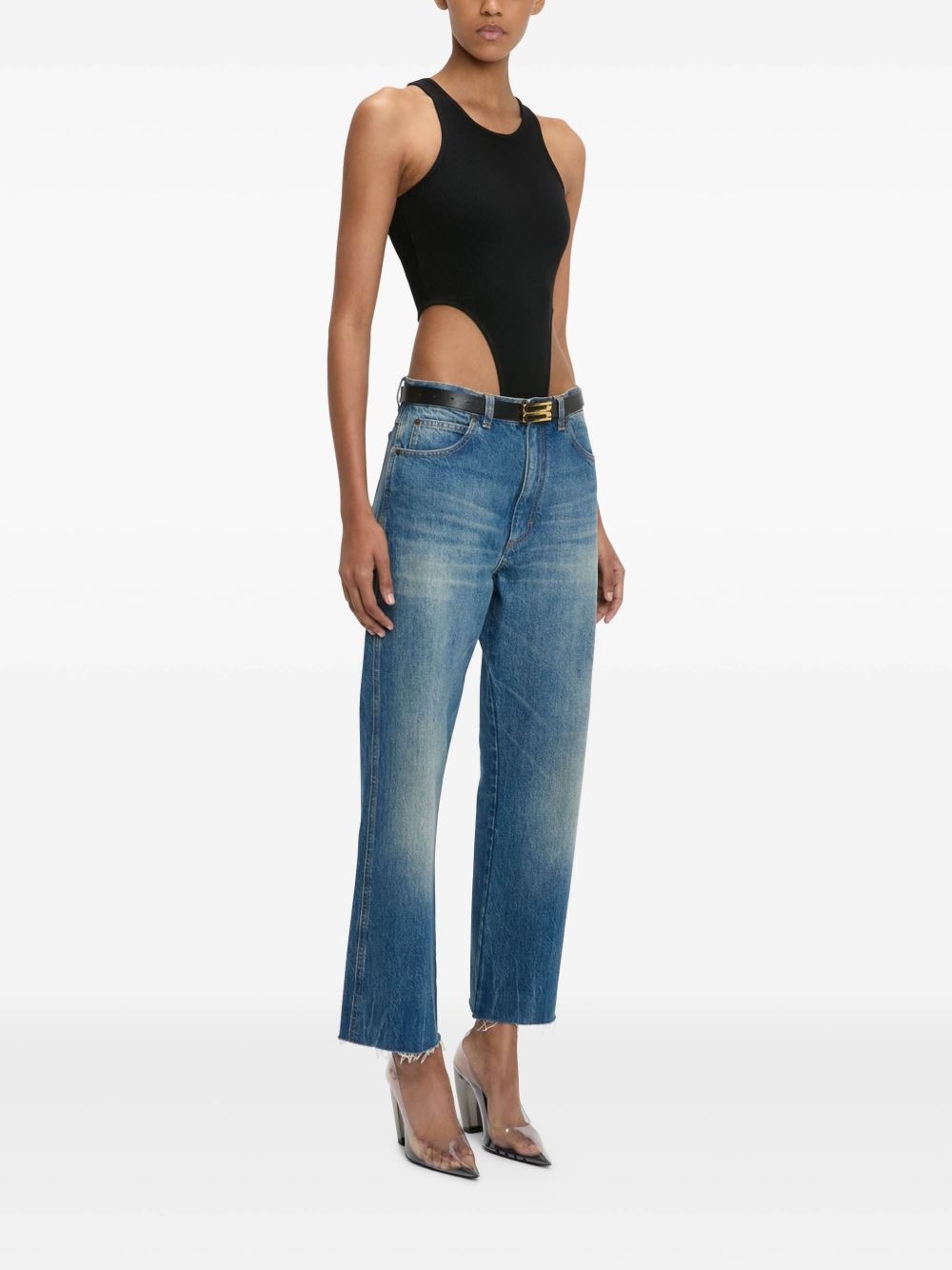 ribbed bodysuit - 2