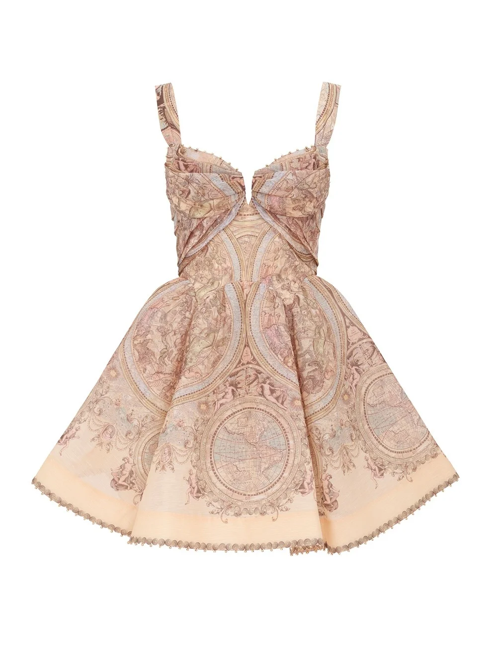 ASCENT DRAPE MINI DRESS - 1