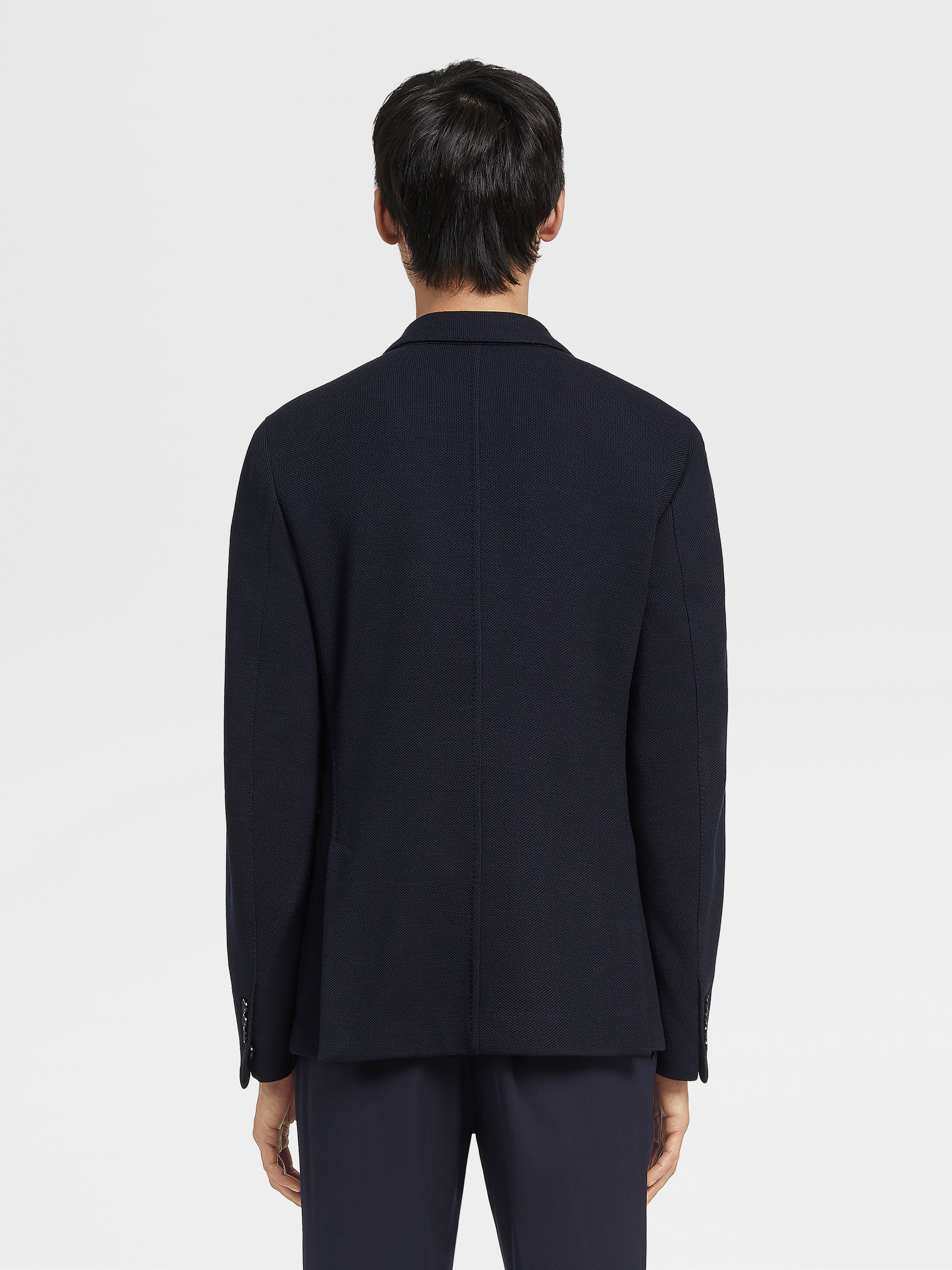 NAVY BLUE HIGH PERFORMANCE™ JERSEY JACKET - 5