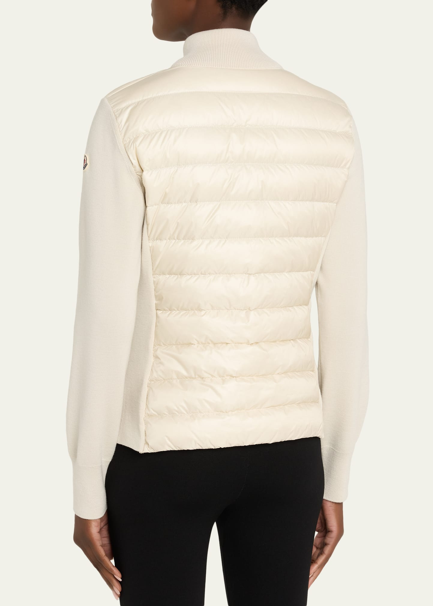 Combo Down Short Cardigan - 3