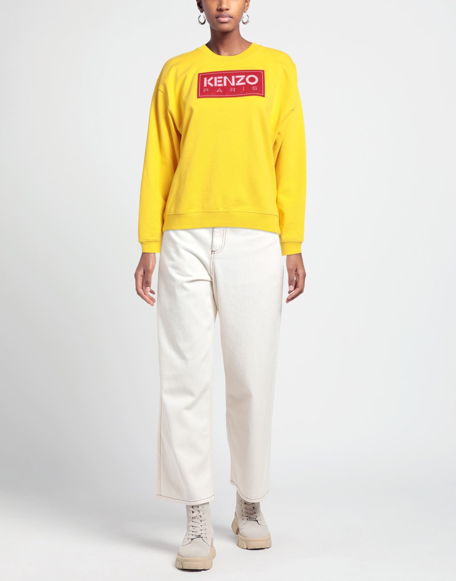 Yellow Women's Sweatshirt - 2