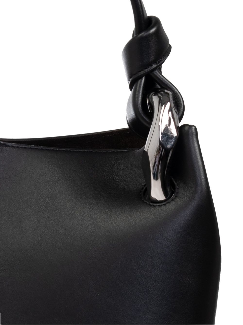 leather tote bag - 5