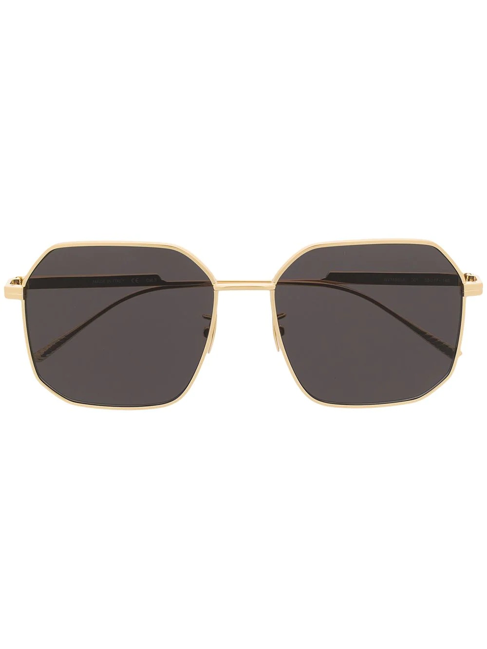 square-frame sunglasses - 1