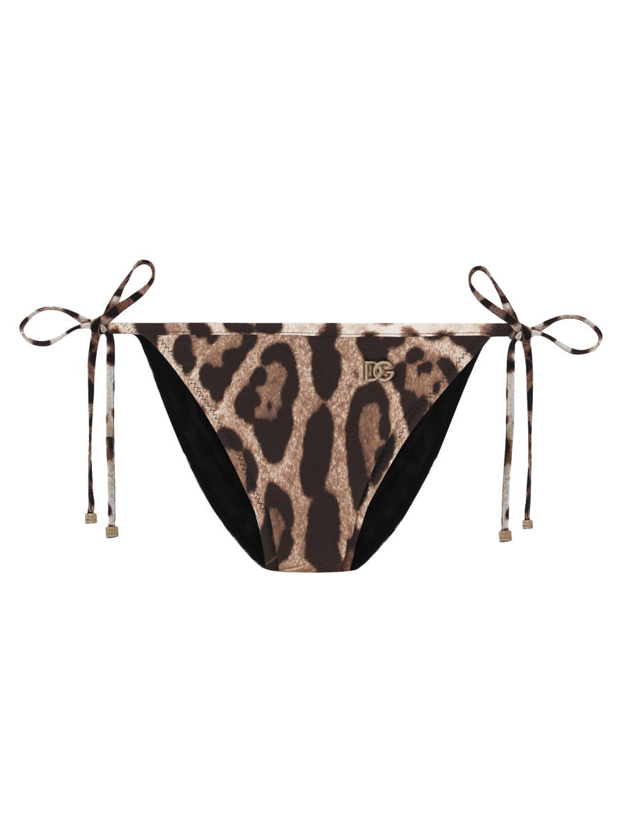 Dolce & Gabbana Women Animal Print Bikini Briefs - 1