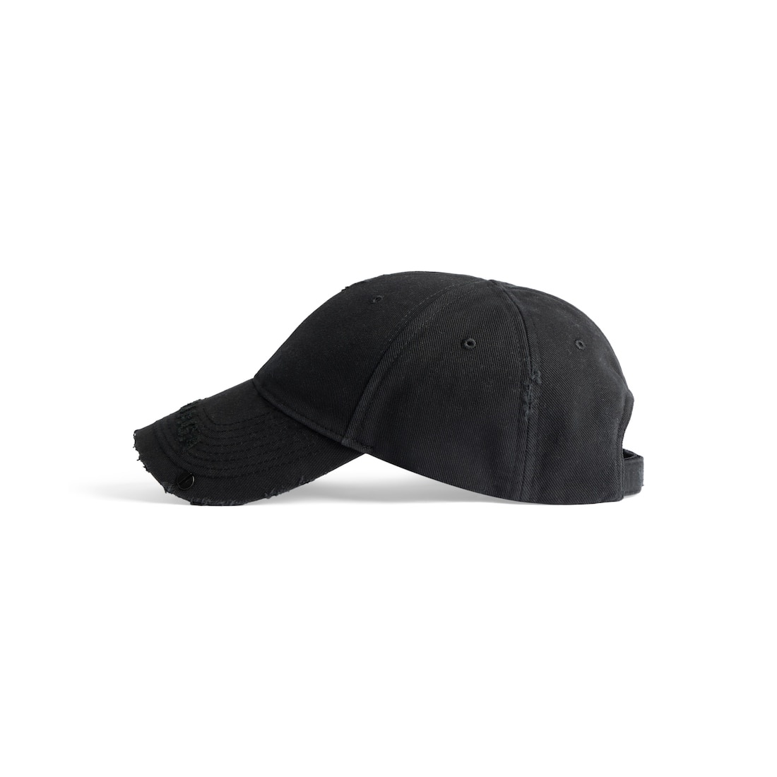 Women's Studded Cap in Black - 5