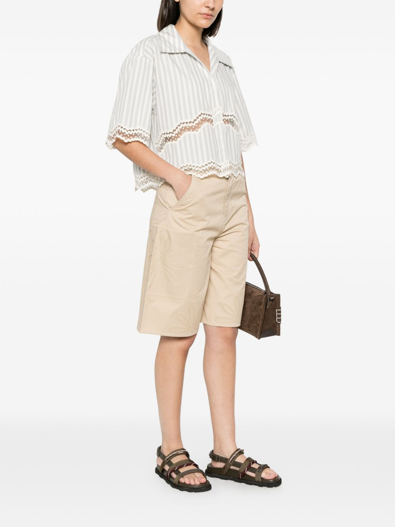 Sandro floral-detailed shorts outlook