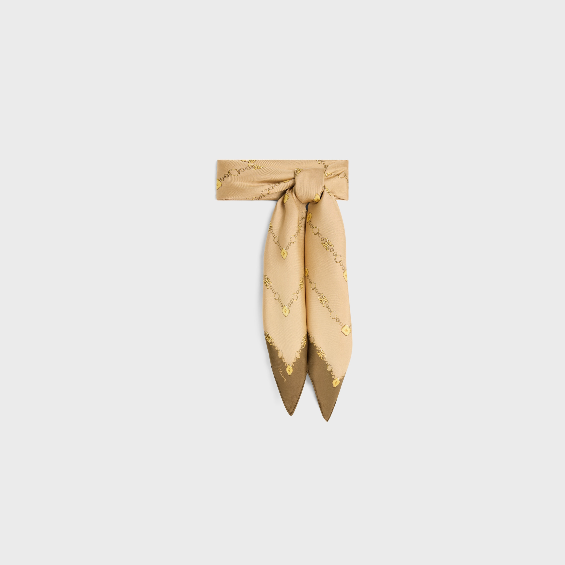 square in arc de triomphe silk twill - 3