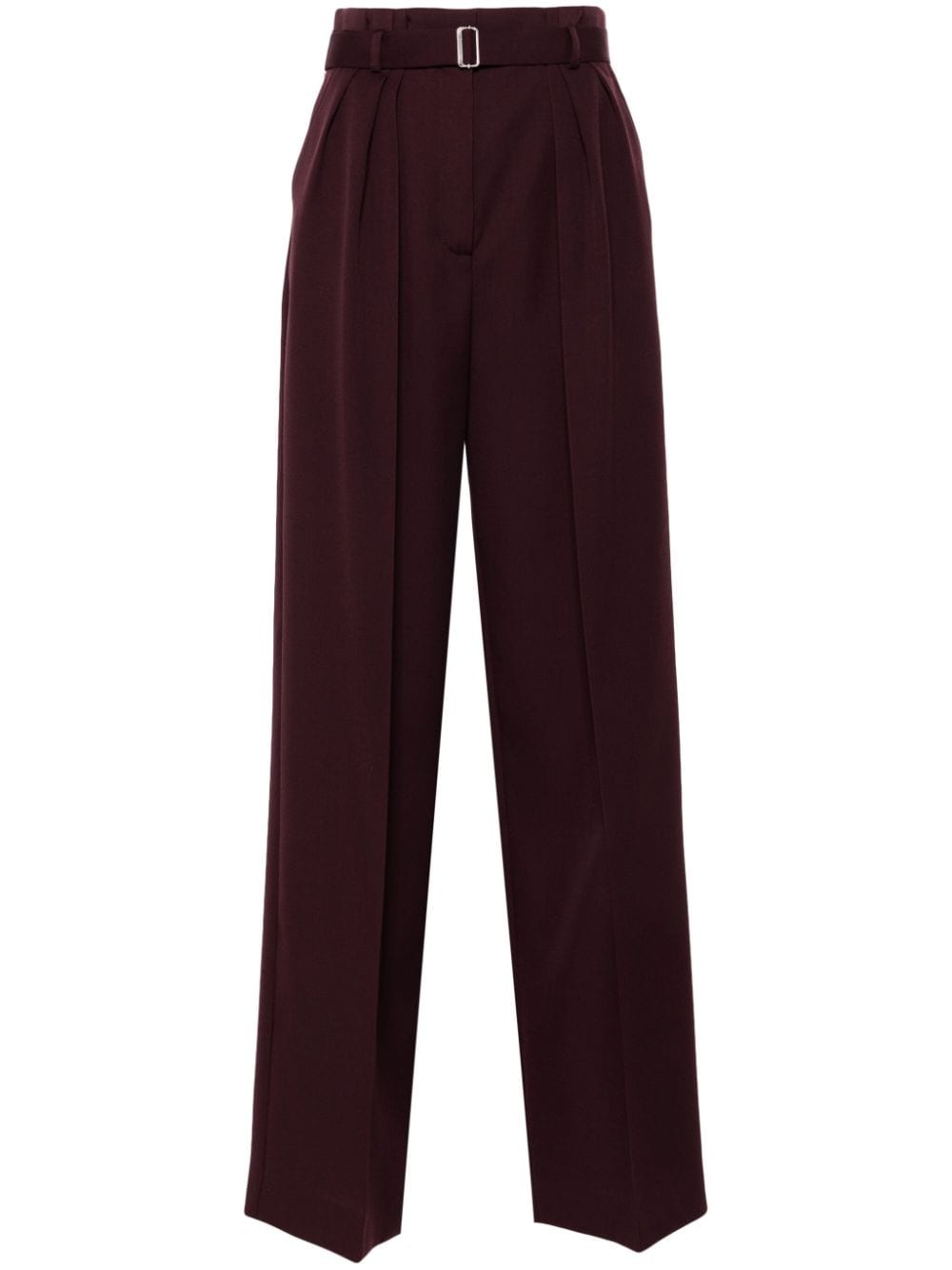 pleated trousers - 1