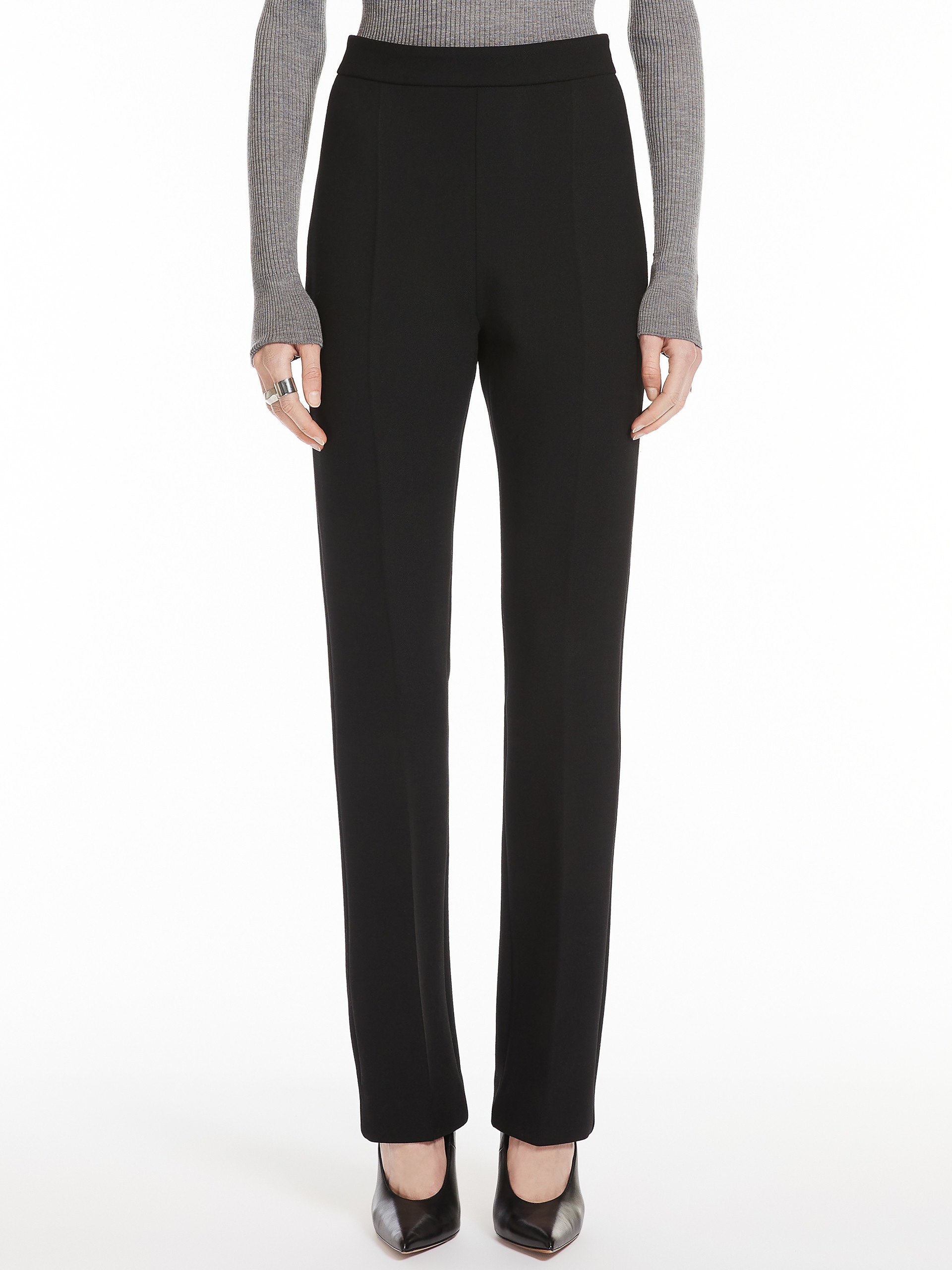 TEORIA12 Stretch gabardine trousers - 3