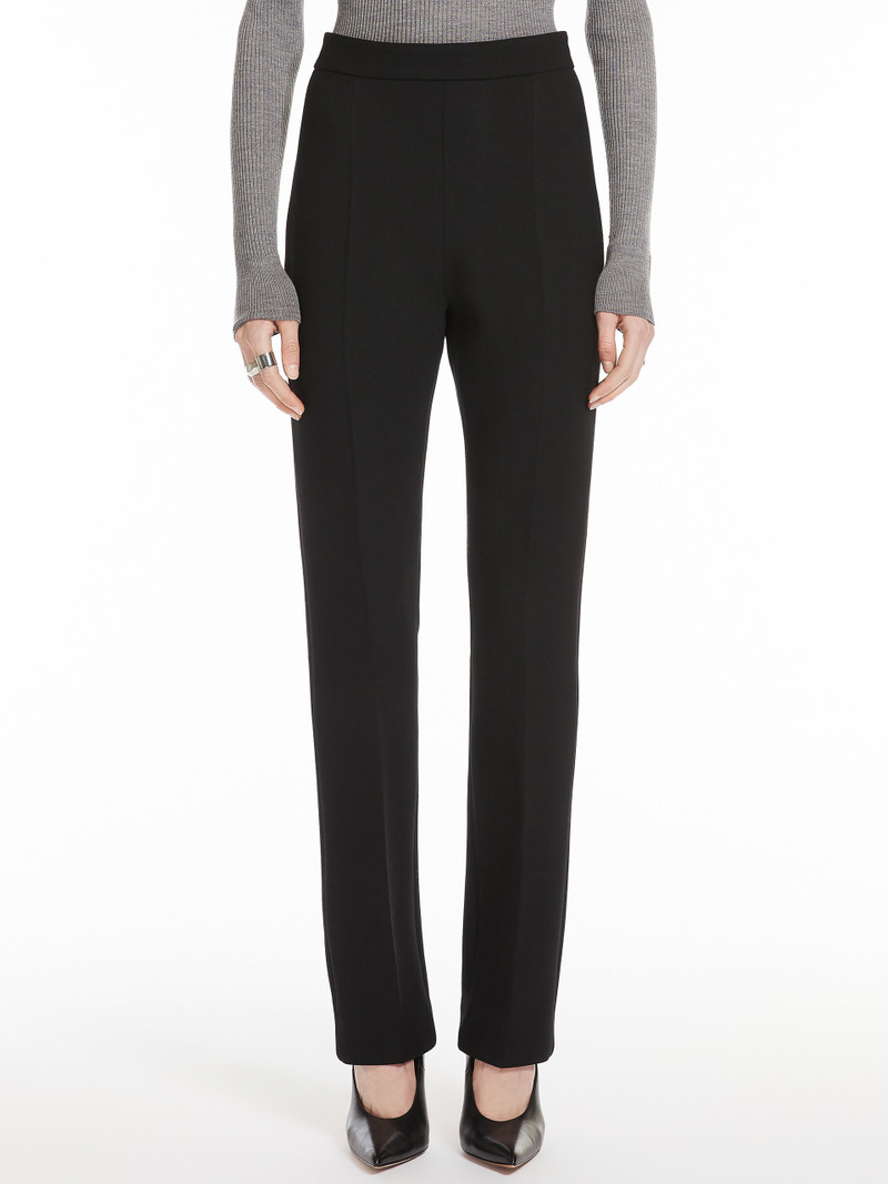 TEORIA12 Stretch gabardine trousers 3