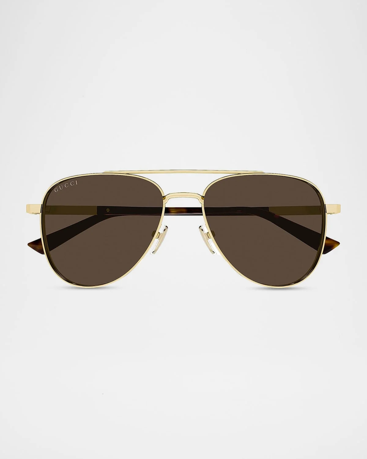 Men's Subtle Web 56mm Metal/Acetate Aviator Sunglasses - 1