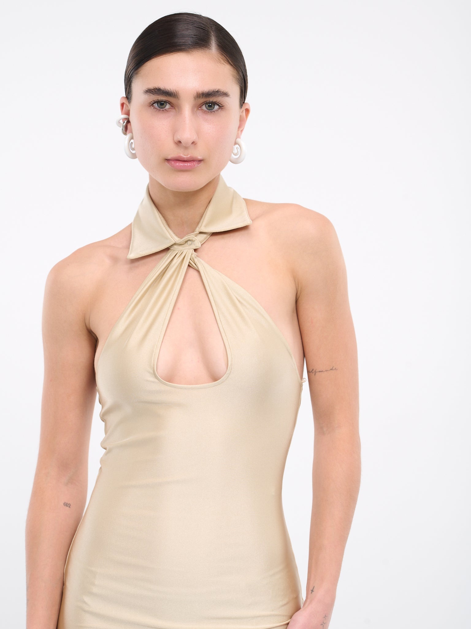 Cut-Out Midi Dress - 4