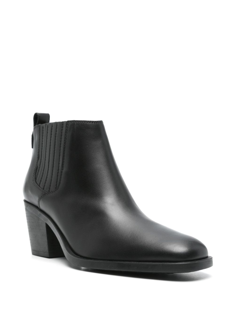 65mm leather ankle boots - 2