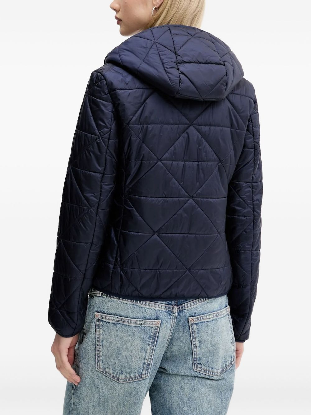 quilted hooded jacket - 2