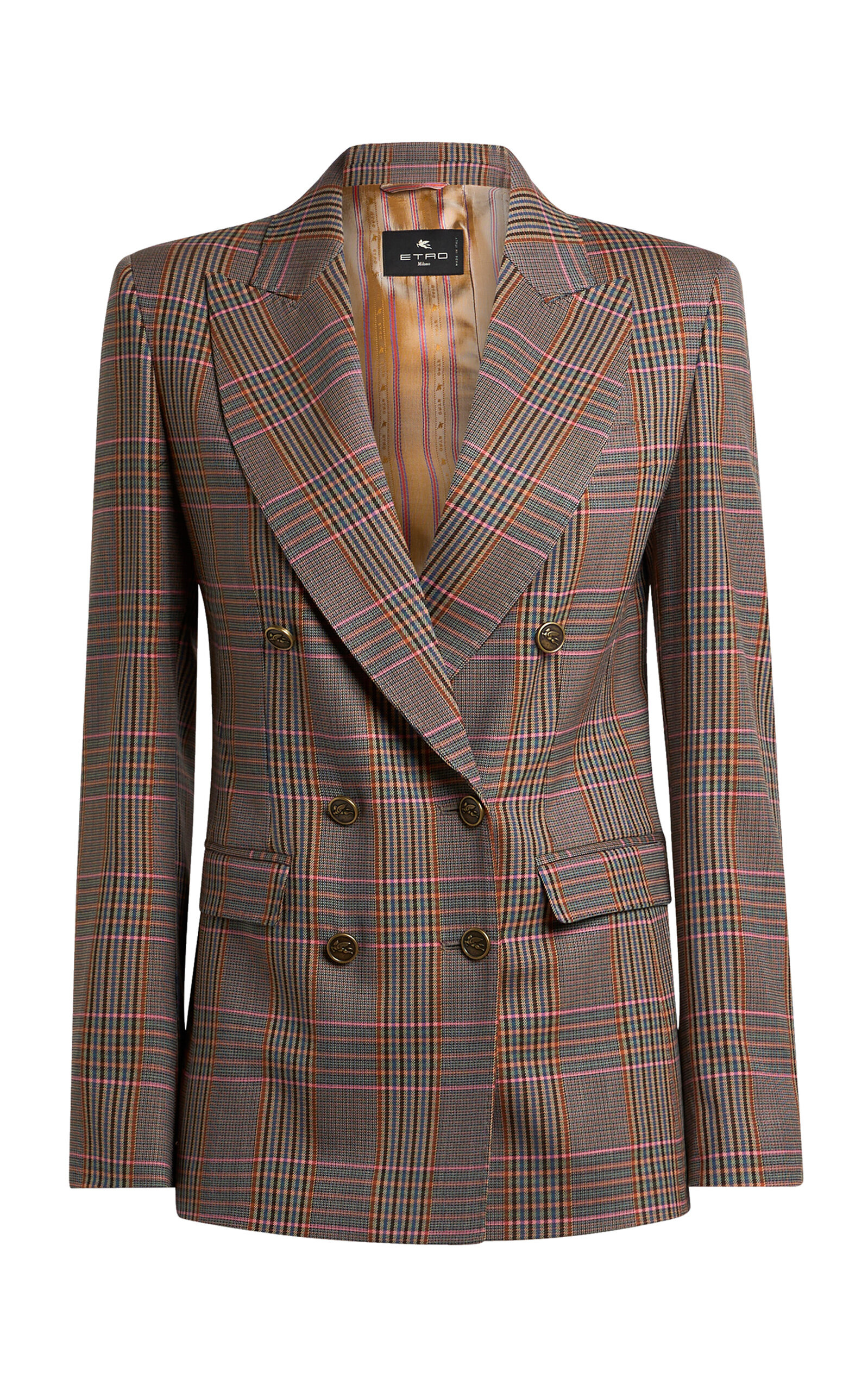 Checked Suiting Blazer plaid - 1