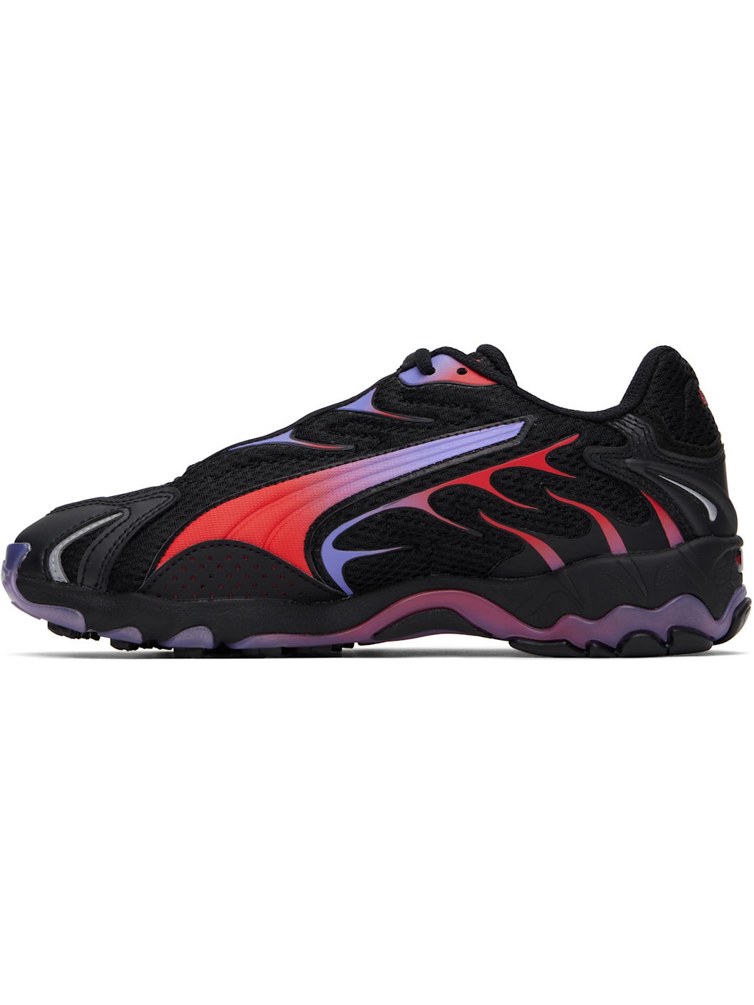 Black A$AP Rocky Edition Inhale Mesh Sneakers - 3