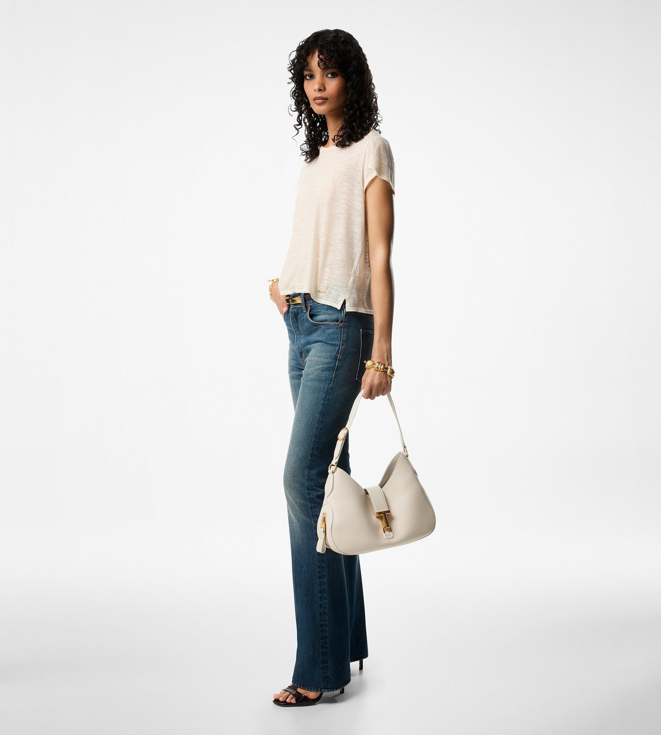LEATHER MONARCH MEDIUM HOBO - 5