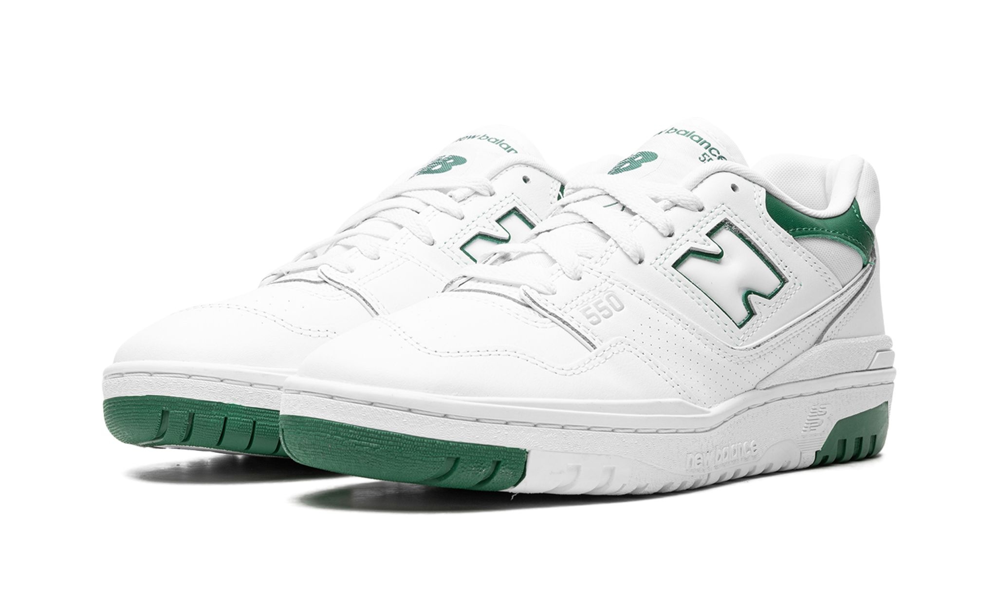 New Balance 550 "White Green Cream" - 2